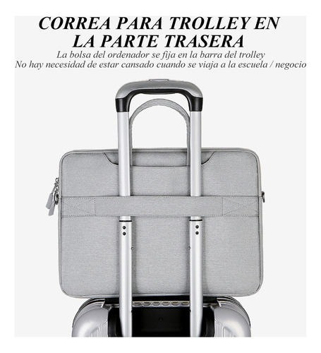 Funda Protectora Para Portátil Bolsa Prueba Golpe 15.6 In