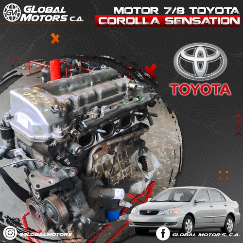 Motor 7/8 Toyota Corolla Sensation