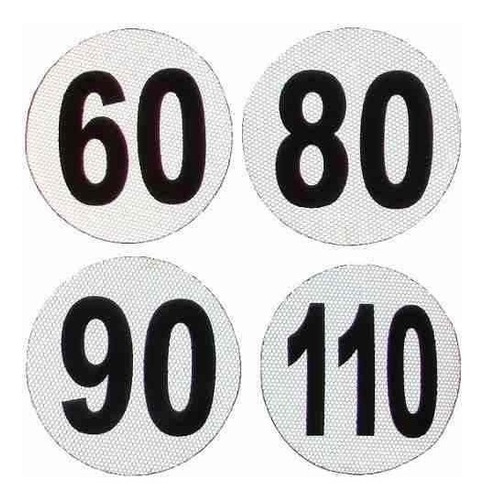 Imagen 3 de 6 de Kit Combo 3m Vtv Utilitarios- Circulo Y Cinta Reflectiva 3m