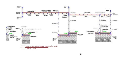 Planos Estructurales Y Memoria Estructural