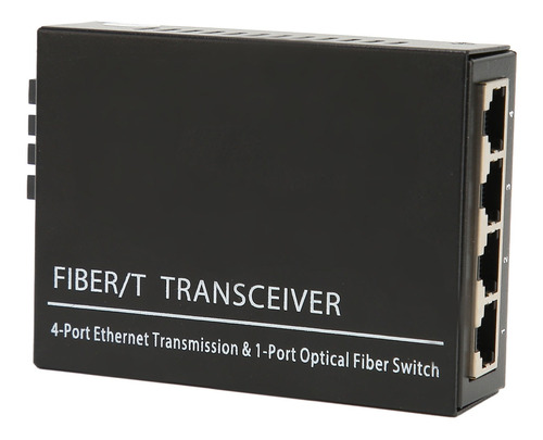 Convertidor De Medios Fiber Ethernet Tx1310nm Monomodo Único