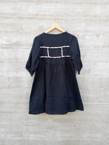 Vestido Rapsodia Nuevo Con Etiqueta, Negro Bordado