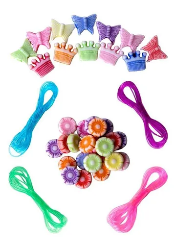 Juguete Kit Para Hacer Pulseras Manualidades Para Niñas