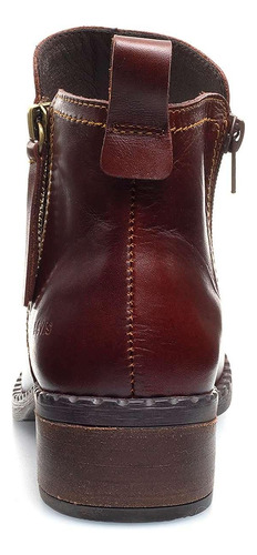 Bota/botín De Piel Levis Para Mujer L1222232cb Original