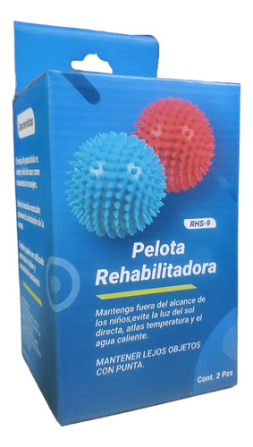 2 Pelotas Para Masaje Y Terapia 7.5 Y 9 Cm Super Confort