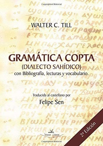 Libro Gramática Copta (dialecto Sahídico) Con Biografía, Le