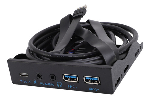 Hub Usb 3.2 No Painel Frontal De 10 Gbps, Unidade De Disquet