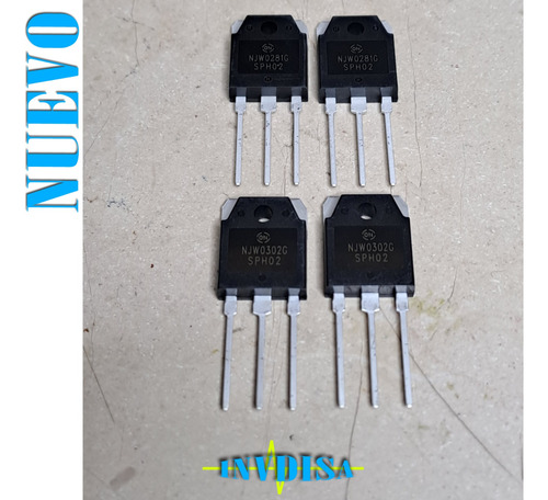 5pzas Transistor Original Njw0302g Garantizados - N U E V O