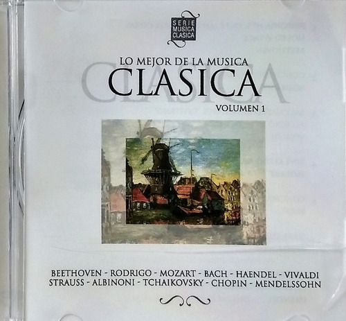 Música Clásica Cd Nuevo Lo Mejor Vol.1 De Grandes Autores