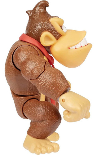 Boneco de ação Jakks Pacific Super Mario World Of Nintendo Donkey Kong Donkey Kong