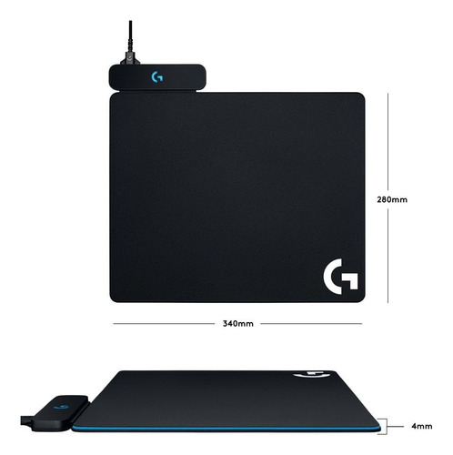 Mouse Pad De Carga Para G502 G703 G903 Logitech G Powerplay