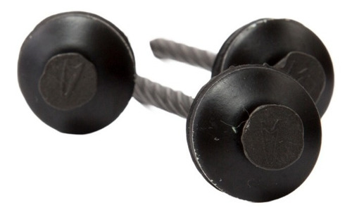 Clavos De Techo Negros - 2 1/2'' X100un