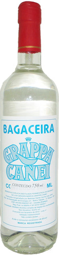 Bagaceira Grappa Canei 750ml - Sta Cecília