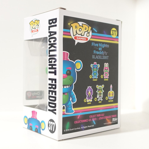 Funko Pop! Five Nights At Freddy's - Blacklight Freddy 377 (Usado)