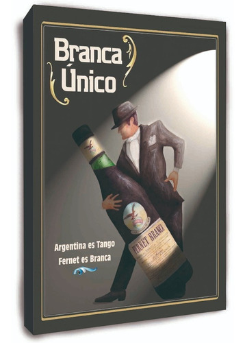 Fernet Branca - Tango Laminas En Bastidor