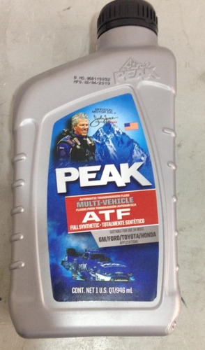 Aceite Transmisión Automática Atf Peak 1l Sintético