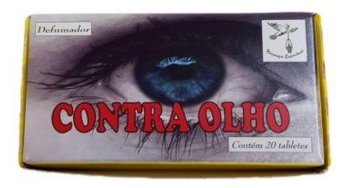 Defumador Incenso De Ambiente Contra Olho Grande Cx Com 20