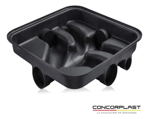 Cámara Inspección Completa Reforzada 60 X 60 Kit Concorplast