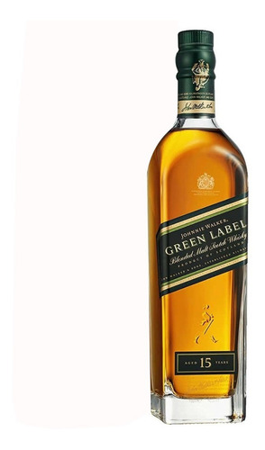 Imagen 1 de 2 de Whisky Johnnie Walker Etiqueta Verde 700 Ml