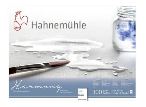 Block Hahnemuhle Harmony Grano Grueso 300g 30x40