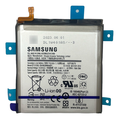 Bateria Eb-bg998aby Compatible Con S21 Ultra 100% Original