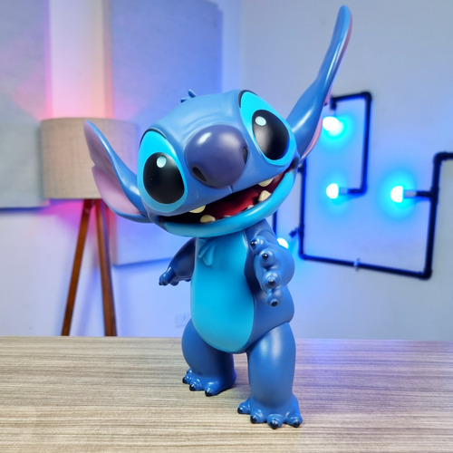 Stitch Boneco Grande Lilo Stitch Articulado Acessorio Disney