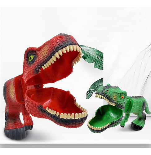 Marioneta De Mano De Dinosaurio Broma Mordida Dedo Retrae Ju