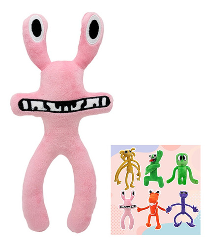 Muñeca De Regalo Navideña Roblox Rainbow Friends Pink Eye