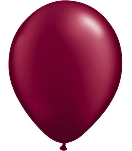 Globo De Látex Color Rojo De 5 In-100 Unidades.marca Pyle