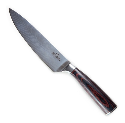 Imagen 2 de 6 de Cuchillo Chef - Los Boldos - 32 Cm Largo. Peso Total 180g