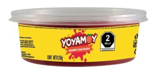 2 Chamoy Yoyamoy Con Fruta De 250g Cada Uno
