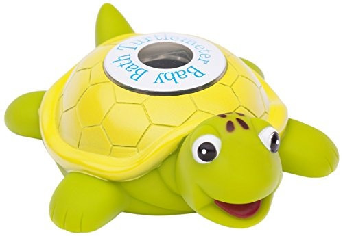 Ozeri Tortuga Flotante Juguete Y Termómetro De Bañera