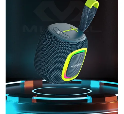 Parlante Bafle Portátil Bluetooth Luces Led Recargable P66