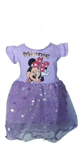 Hermoso Vestido Minnie Mouse Tutú / Vestido Niña