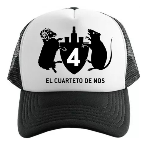 Gorra Trucker El Cuarteto De Nos Todos Los Modelos !!!