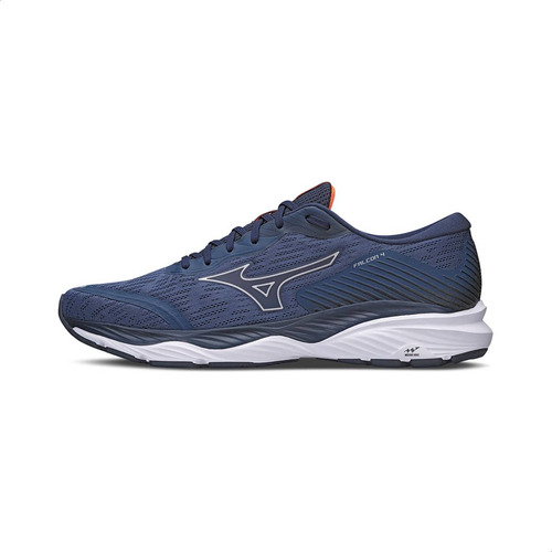 Tênis masculino Mizuno Wave Falcon 4 cor azul/azul/branco/preto - adulto 44 BR