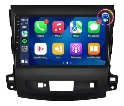 Radio 9 Pu Android Auto Carplay Mitsubishi Outlander 2005-12