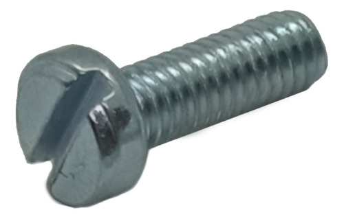 Tornillo M4 X 12  Cabeza Queso Ranurado Din84 Galvanizado