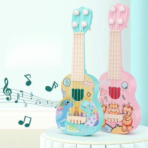 Mini Ukelele Guitarra Juguete 4 Cuerdas Ajustables Para