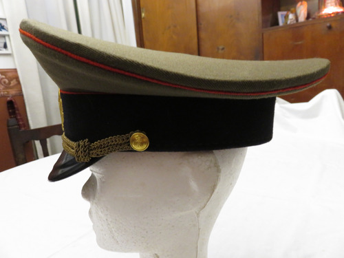 Gorra De Plato Ejército Soviético Urss Años 70 (Usado)