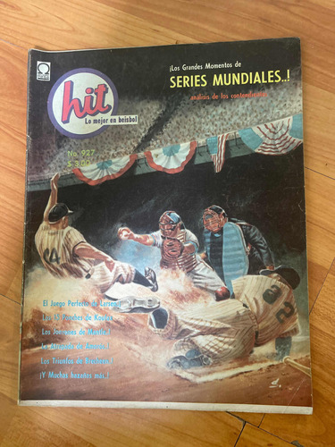 Revista Hit Lo Mejor Del Béisbol Series Mundiales Año 1965