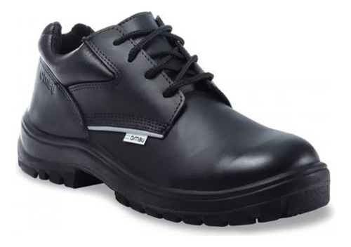 Zapato Seguridad Ombu, Mod. Prusiano ,t.41,cuero,punta Acero