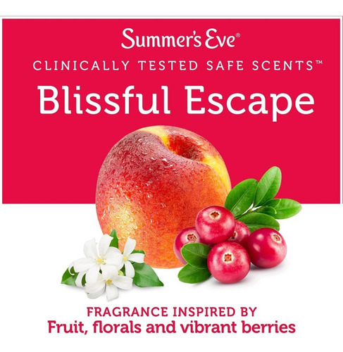 Toallitas Limpieza Íntima Summer's Eve Blissful Escape 16pzs