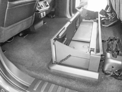 Imagen 4 de 4 de Tapetes Weathertech F-150 Lobo 2021+ Dob Cab 1ra+2da F Caja