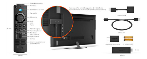 Fire Tv 4k Wifi 6 Con Thunder Tv + Funda De Silicona