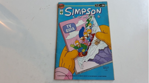 Comics Simpson. Número 26. Excelente Estado. 