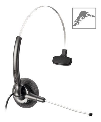 Imagen 1 de 3 de Auriculares Felitron P1 Compacto Acustico 2.5mm Oficina