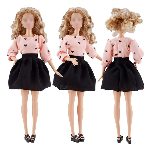 E-ting Ropa De Muñeca Hecha A Mano Falda Corta Monos Estilo