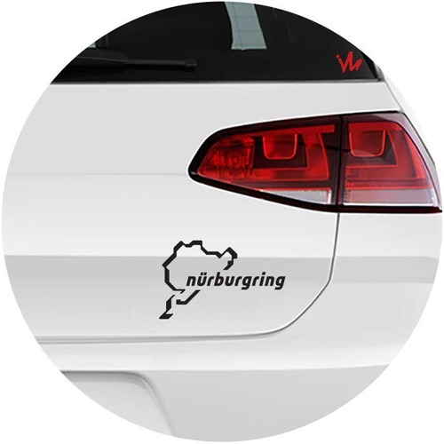 Adesivo Nurburgring Carro Moto Bmw Vw Audi Rebaixado