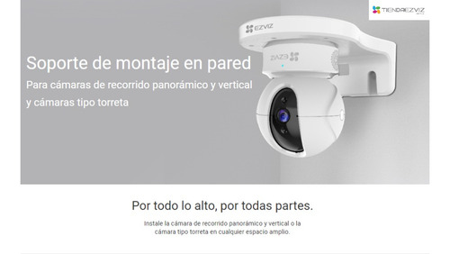 Kit X2 Soporte De Montaje En Pared Para Domos 360 Ezviz